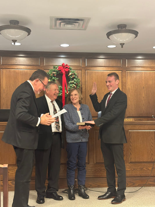 Swearing In Of Police Officer John Mullins