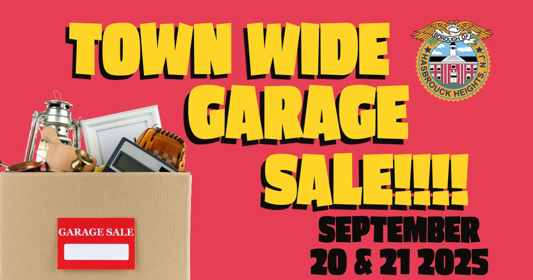 Town Wide Garage Sale - September 20 & 21, 2025