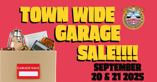 Town Wide Garage Sale - September 20 & 21, 2025