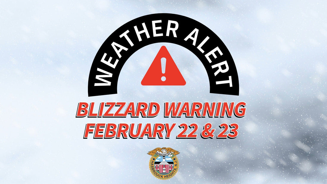 Blizzard Warning - 2/22 & 2/23