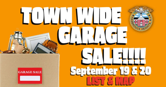 September Town Wide Garage Sale - LIST