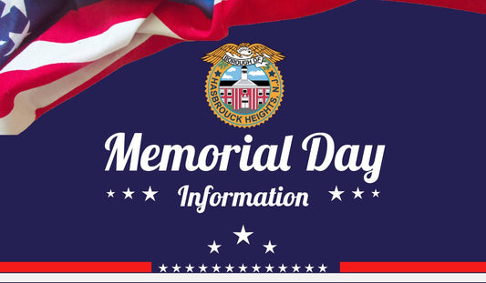 Memorial Day Information
