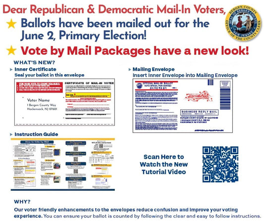 Official Mail-In Ballots for the 2026 Primary Election Information