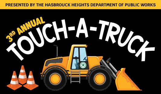 3rd Annual Touch-A-Truck! May 16, 2026 10am to 1pm