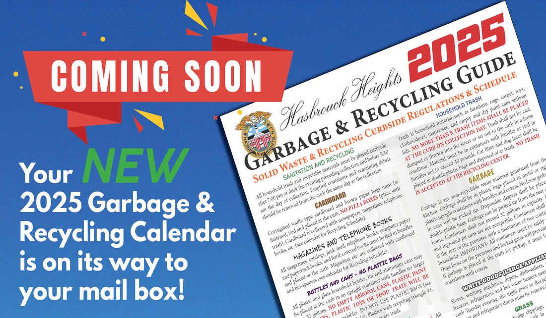 2025 Garbage & Recycling Calendar